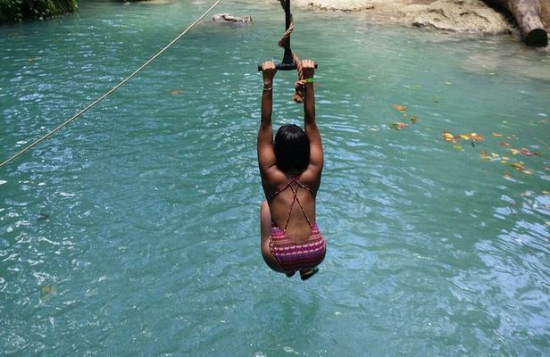 Blue Hole and Martha Brae Tour from Ocho Rios