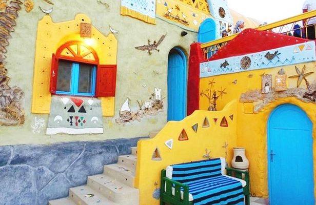 Half Day Guided Tour to the Nubian Village in Aswan by Motorboat