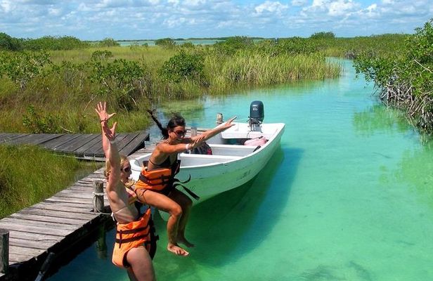 Sian Ka'an the green jewel, Biosphere Reserve Tour. Lunch & Snorkel included.