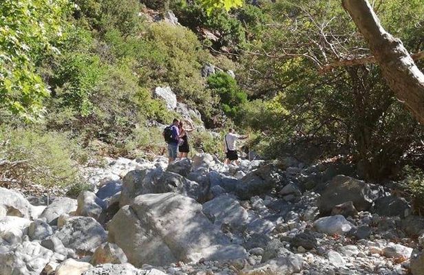 PRIVATE Hiking Walking GORGE nearby Hersonissos CRETE