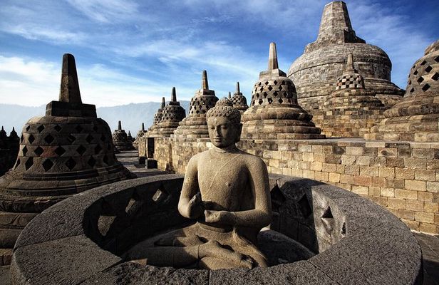 Borobudur, Merapi Volcano and Prambanan Temple Private Tour