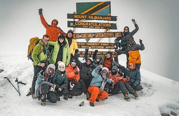 6 Days Machame route Kilimanjaro climbing