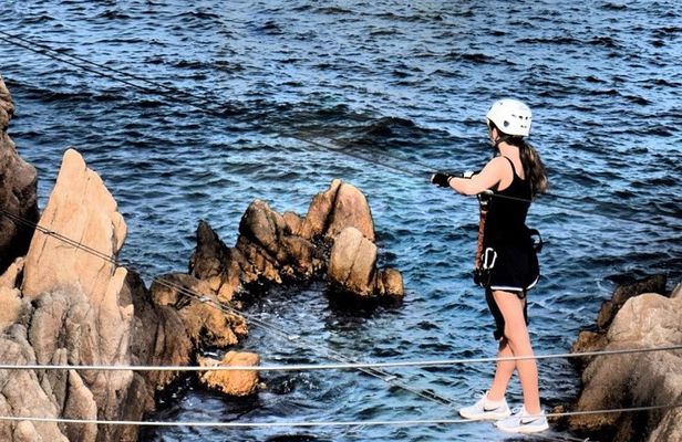 Via ferrata Cala del Molí in Sant Feliu de Guíxols