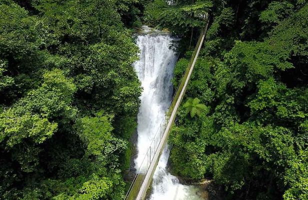 Campesinos Waterfalls and Hanging Bridges from Manuel Antonio