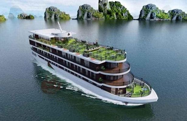 Full-Day Ha Long Bay & Lan Ha Bay Cruise with Hotel Pickup