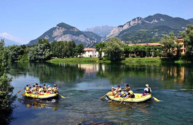 Soft Rafting on Adda River