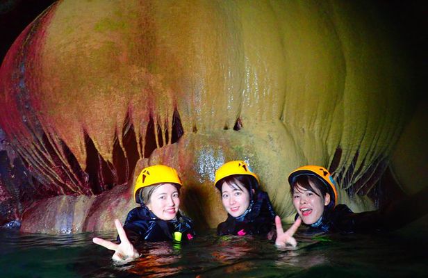 [Miyako Island/Half Day] Pumpkin Limestone Cave & Sea Kayaking