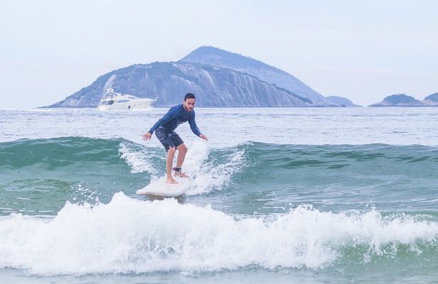 Surf Lesson at Arpoador Beach with Mandala Rio Surf School