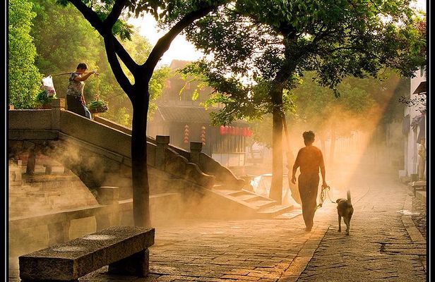 Private Round Trip to Tianping Mtn & Mudu Water Town from Suzhou
