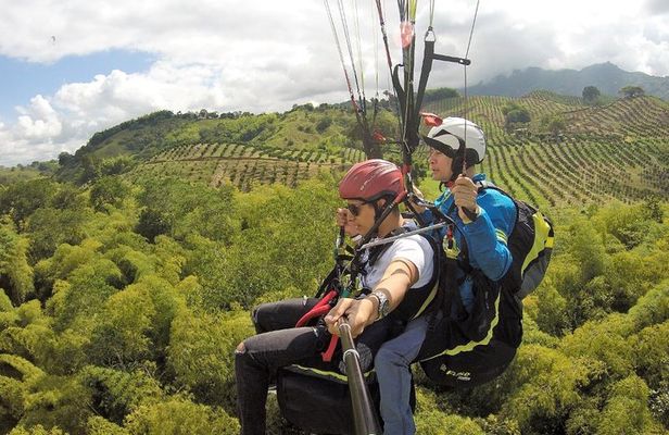Flying Paragliding Day Trip at Calarca