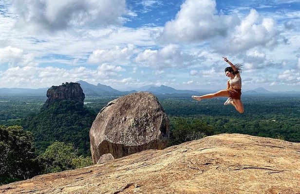 Sigiriya Rock and Dambulla Cave Temple Day Tour