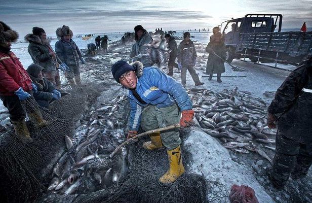 2 Days Private Tour to Chagan Lake Winter Fishing from Harbin