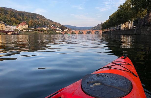 Kayak-Tour in Heidelberg on river Neckar