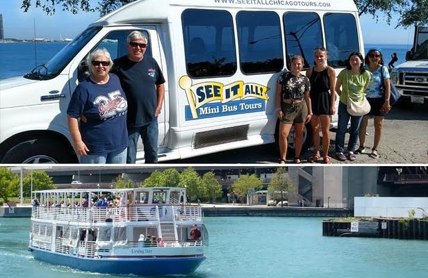 Chicago City Tour with Architecture River Cruise Option