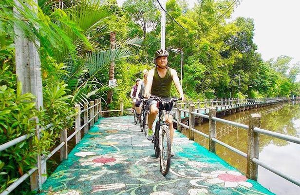 Bangkok Bang Krachao Island Countryside Bicycle Tour with Lunch