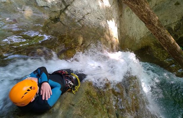 Sports Canyoning of Écouges bas in Vercors - Grenoble
