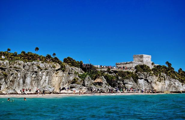 3 in 1 Private Tour Tulum Cenote and Snorkeling in the reef