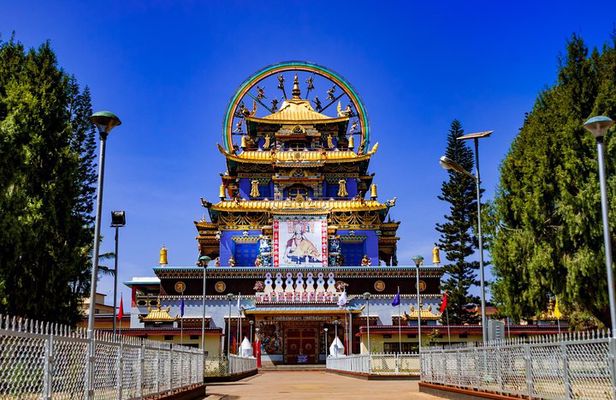 Tibetan Tranquility: Bangalore to Namdroling Monastery Day Tour