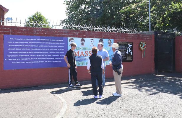Falls road Murals Walking Tour with former prisoners