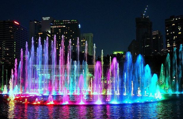 KL Evening Tour with Symphony Fountain Show & KL Tower Ticket SIC