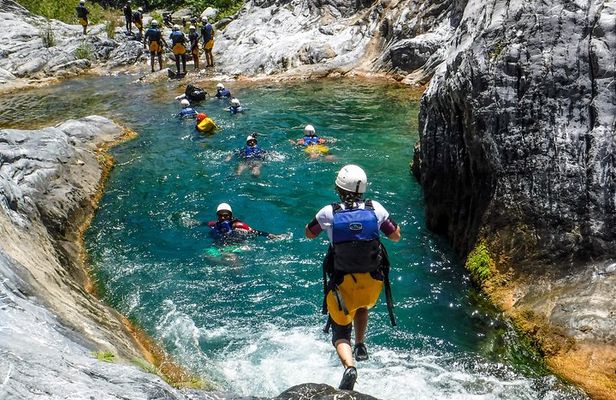 Extreme Canyoning in Matacanes from Monterrey