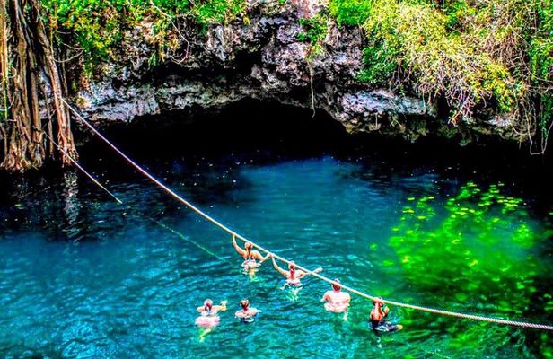 Adrenaline Experience (drive ATV’s, do Ziplines and swim in a Cenote) in one day