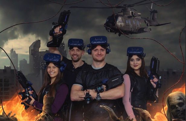Virtual Reality Zombie Shooting Game