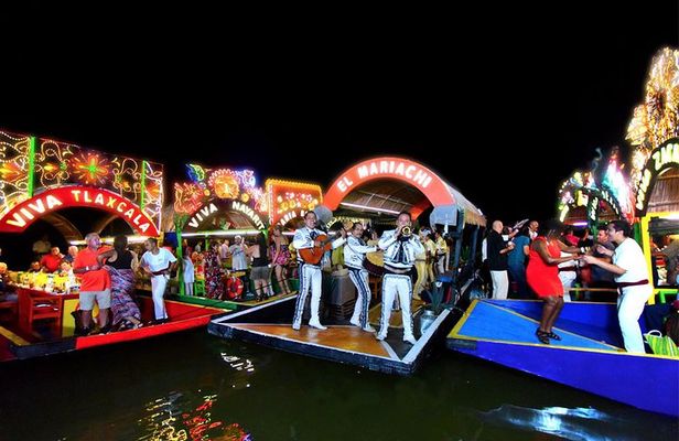 Mexican Party Xoximilco Tour! Round Transportation From Cancun & Riviera Maya