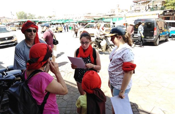 Group activities: Treasure hunt in Marrakech