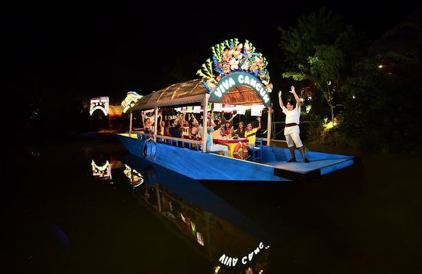 Xoximilco Tour Night Cruise from Cancun & Riviera Maya