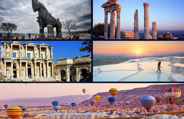 6 Days Turkey Tour Cappadocia, Ephesus, Pamukkale, Gallipoli, Troy Tour