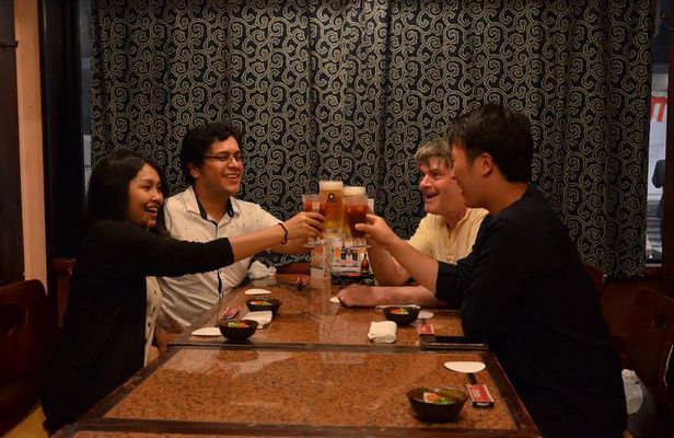 Private Guided Japanese Pub Hopping Tour at Furumachidori