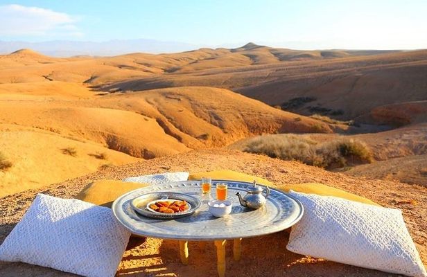 A Day of Desert Discovery: Lunch, Quad & Camel Ride in Agafay