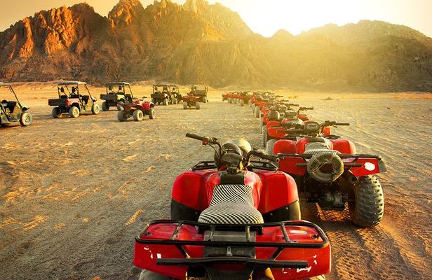 Sunset Desert Safari Trip by Quad Bike