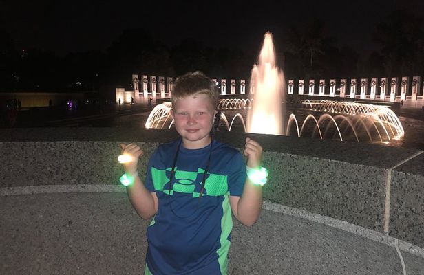 Discounted DC Night Tour With Magic LED- Snacks, LED Bracelets