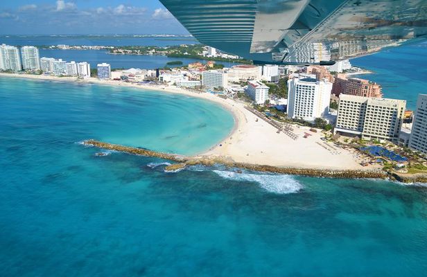 Scenic Flight In Cancun