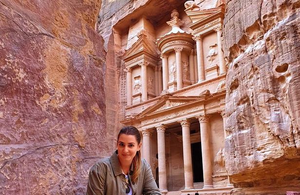 Jordan Private 4-Day Tour: Mt Nebo, Kerak, Petra, Wadi Rum, Baptism Site, Amman