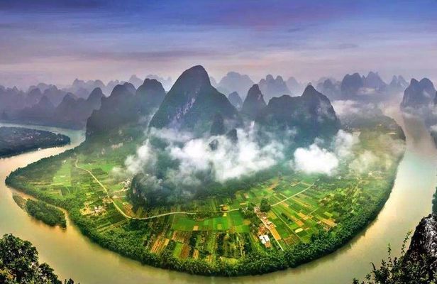 Li River Cruise from Guilin to Yangshuo plus Jiuxian Village and Yulong River