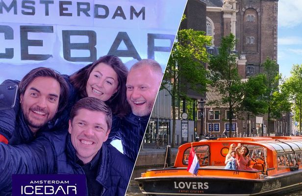Xtracold Icebar Amsterdam & 1-Hour Canal Cruise