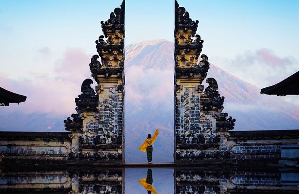 Gate of Heaven and Tukad Cepung Waterfall
