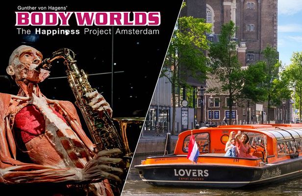 Body Worlds Amsterdam & 1-Hour Canal Cruise