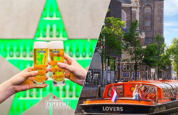 Heineken Experience Amsterdam and 1-Hour Canal Cruise
