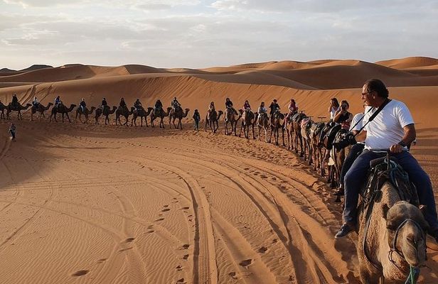 3 Days Desert Tour From Marrakech To Merzouga Dunes & Camel Trek