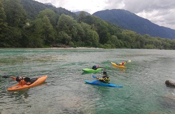 1 DAY KAYAK CLASS on Soča river