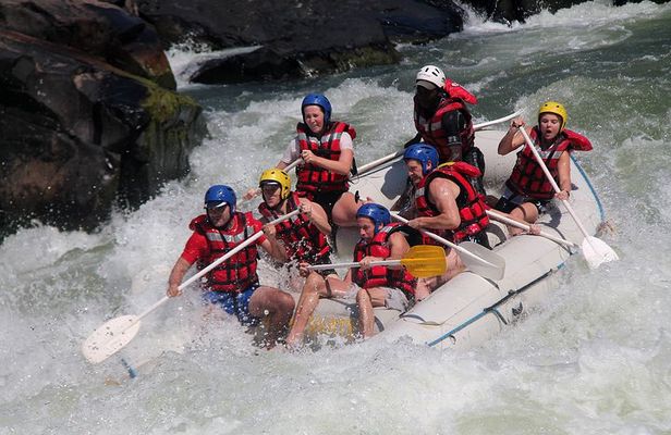White Water Rafting in the Zambezi River