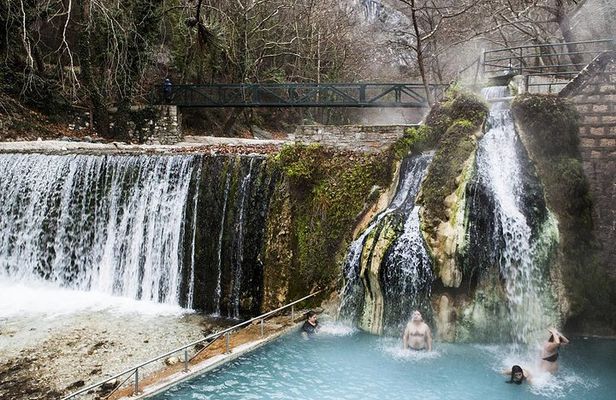 Full-Day Pozar Thermal Baths and Edessa Waterfalls