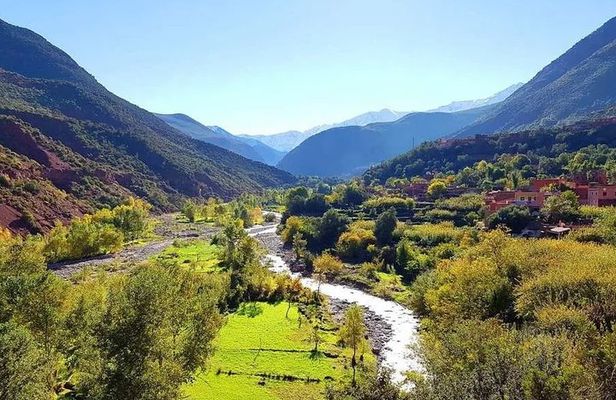 Atlas Mountains: Three Valleys and Agafay Desert Full day Trip from Marrakech