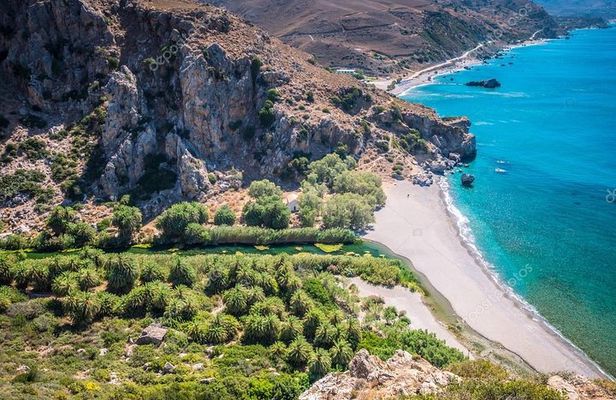 Preveli Palm Beach From Rethimno