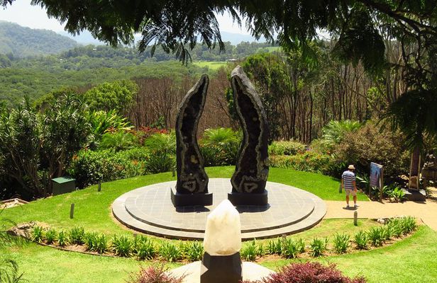 Crystal Castle Shuttle from Byron Bay (half day)