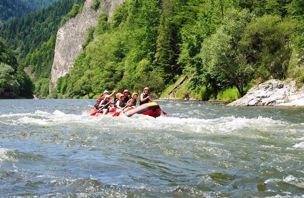 From Krakow: Dunajec Pontoon Rafting Trip